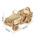 Army jeep 3D puzzle