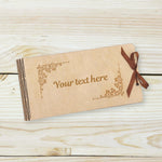 PERSONALISED Wooden envelope