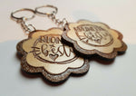 BEST FRIENDS keyrings Set of 2